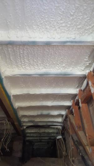 Underfloor Spray Foam Insulation